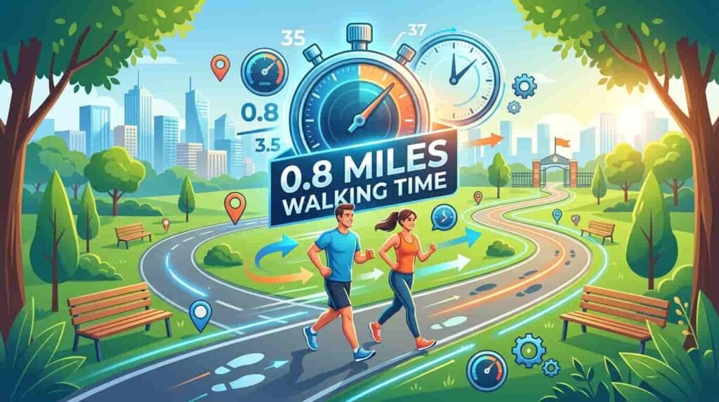 0.8 miles walking time​ IMAGE