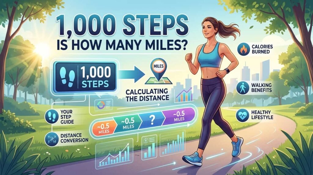1 000 steps is how many miles​ image