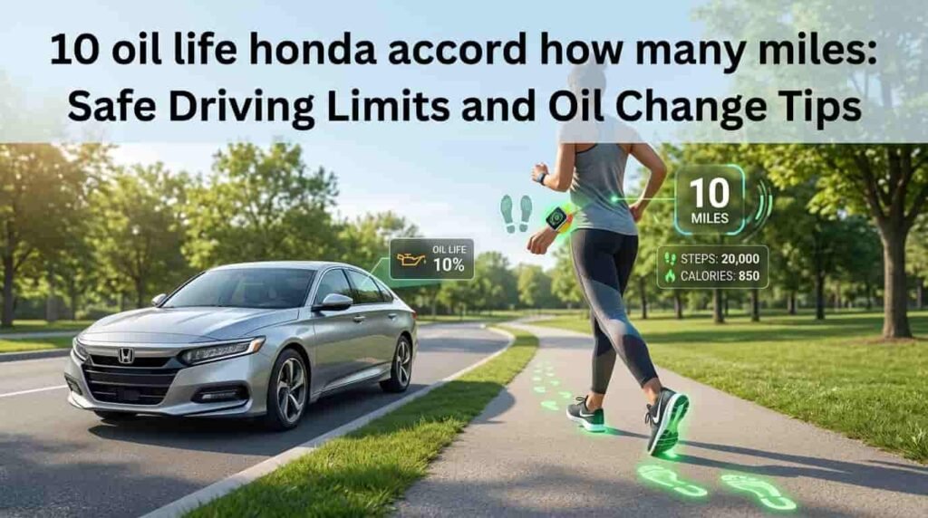 10 oil life honda accord how many miles​ image