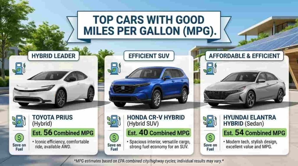 cars with good miles per gallon​ image (3)