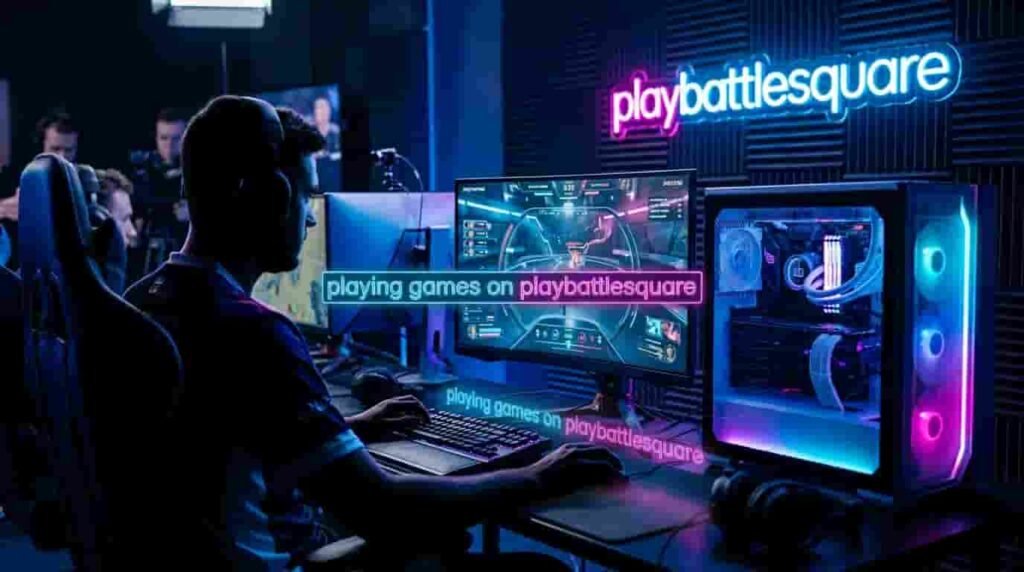 Playing Games on PlayBattleSquare playing games on playbattlesquare IMAGE