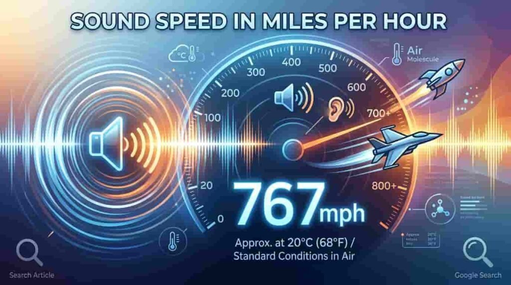 sound speed miles per hour​ image