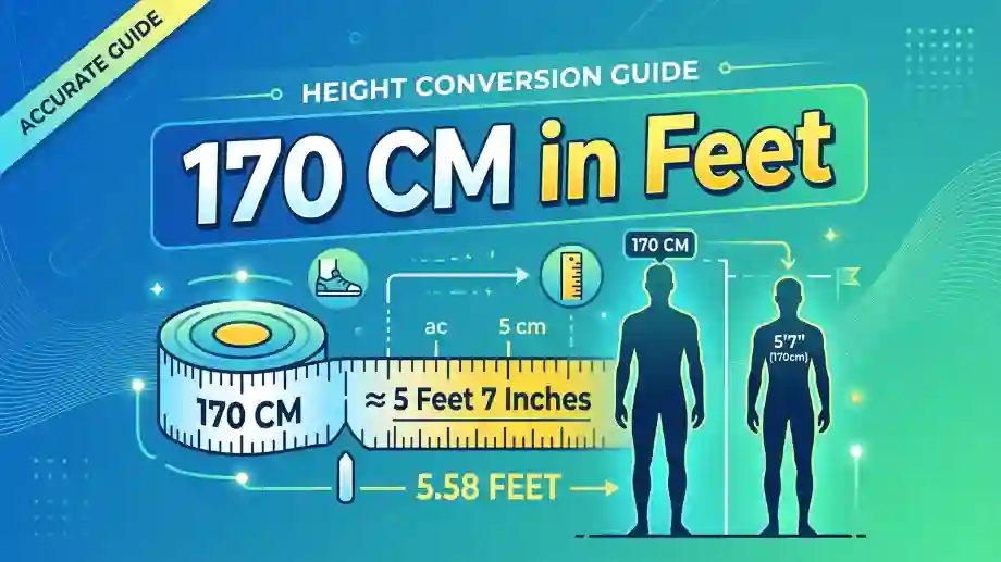 170 CM in Feet: Accurate Height Conversion Guide 170 CM in Feet image