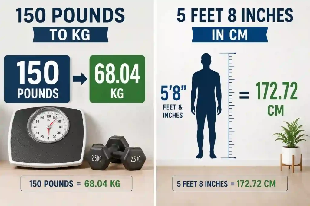 5 Feet 8 Inches in CM IMAGE