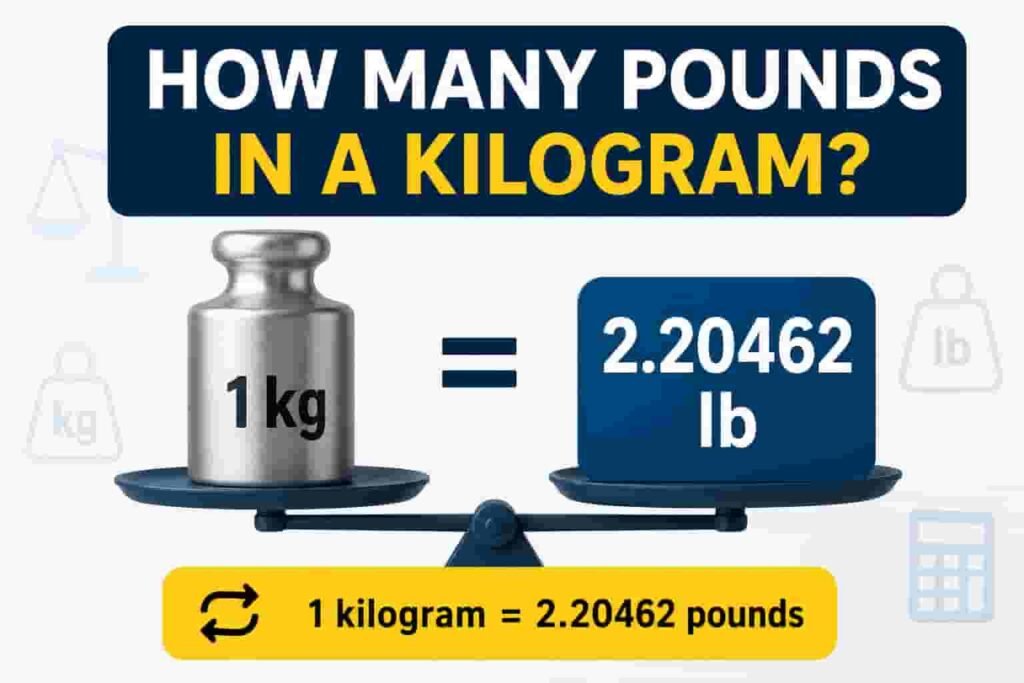 How Many Pounds in a Kilogram How Many Pounds in a Kilogram image